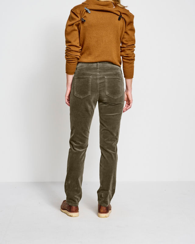 Kut From The Kloth&reg; Catherine Mid-Rise Boyfriend Cords - WINE image number 3