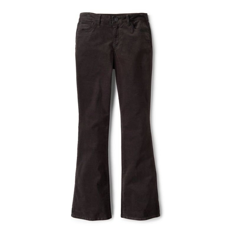 Kut from the Kloth&reg; Natalie Mid-Rise Corduroy Bootcut Pants - BLACK image number 5