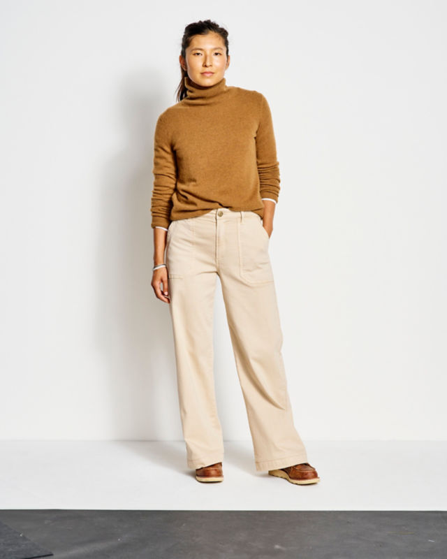 Kut from the Kloth&reg; Meg High-Rise Wide-Leg Pants - BEIGE