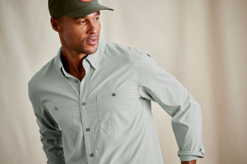 Men&rsquo;s River Guide Open-Air Long-Sleeve Shirt - WHITE image number 2