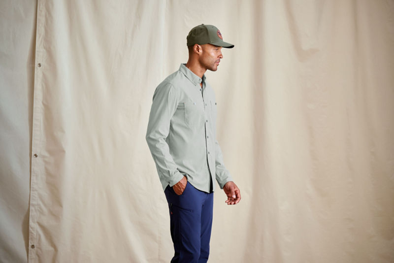 Men&rsquo;s River Guide Open-Air Long-Sleeve Shirt - WHITE image number 4