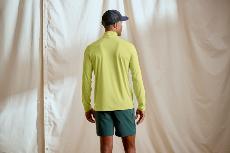 Men's Sun Defense 1/4-Zip - CITRUS image number 3