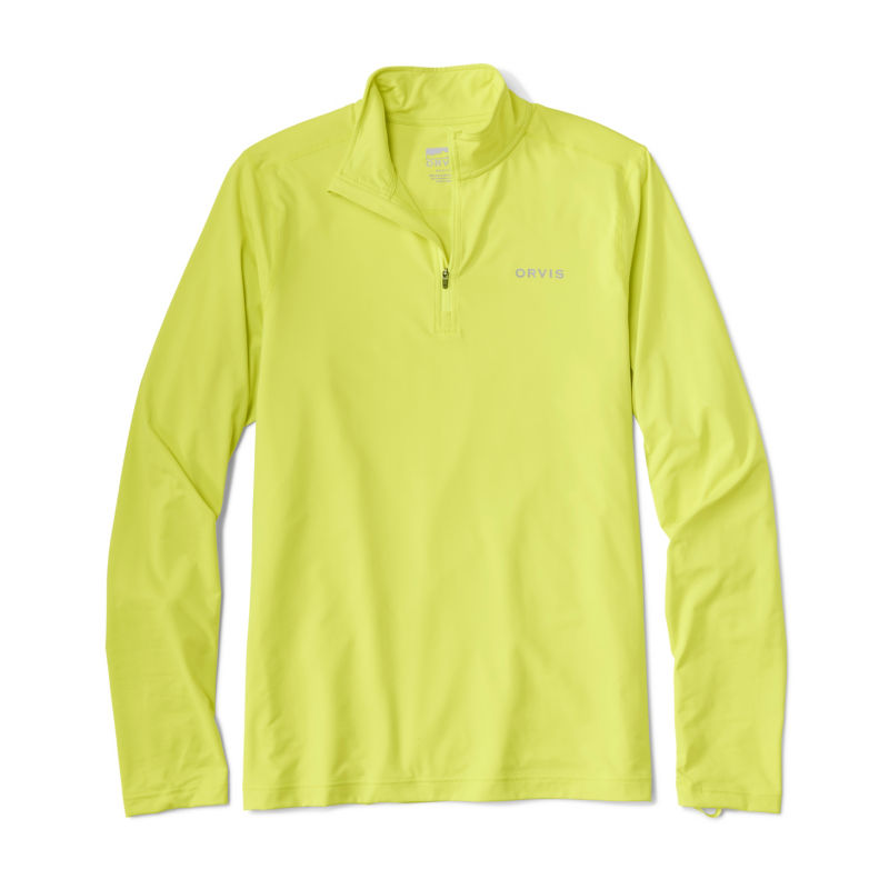 Men's Sun Defense 1/4-Zip - CITRUS image number 5