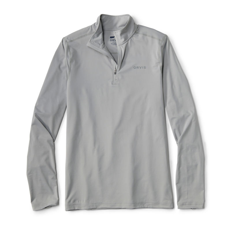 Men's Sun Defense 1/4-Zip - TITANIUM image number 2