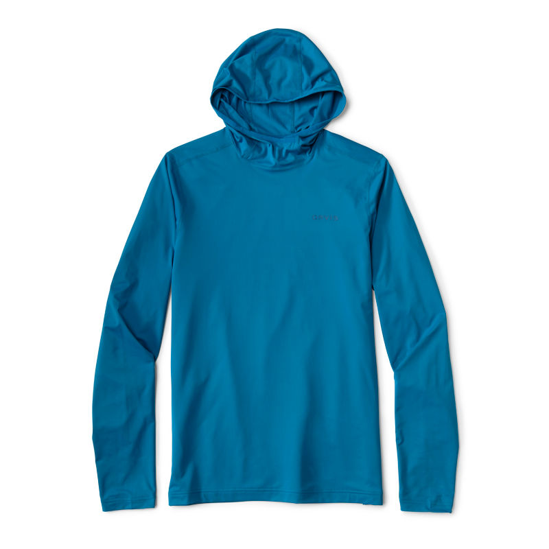 Men's Sun Defense Hoodie - PACIFIC BLUE image number 3