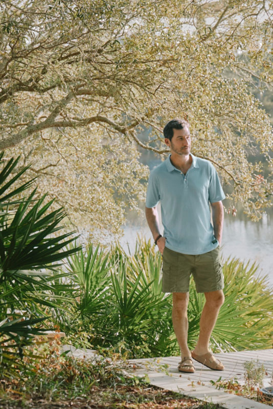 Bromley Polo - MINERAL BLUE