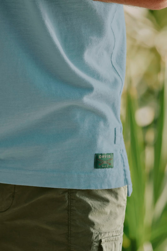 Bromley Polo - MINERAL BLUE image number 2