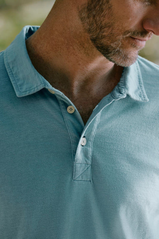 Bromley Polo - MINERAL BLUE image number 1