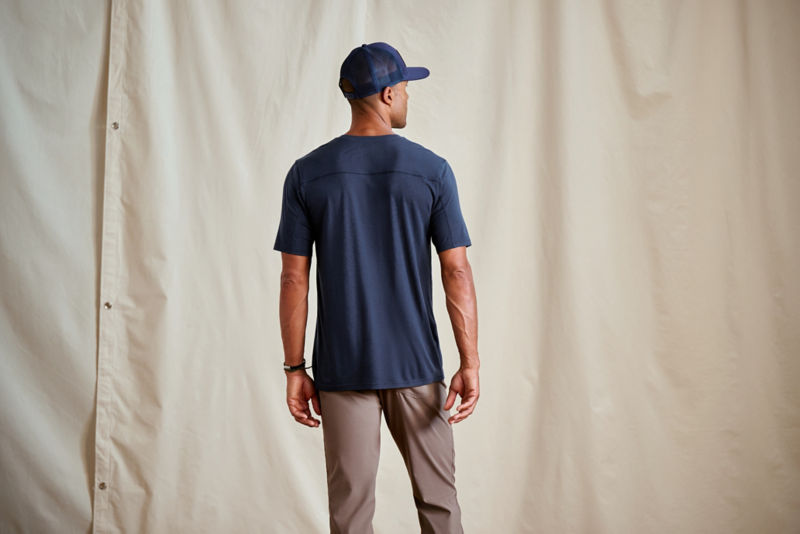Men&rsquo;s Outbound Merino Short-Sleeve T-Shirt - TRUE NAVY image number 3