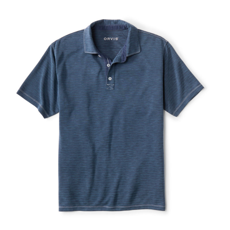 Three Forks Polo - BLUE LAGOON/TRUE NAVY STRIPE image number 0