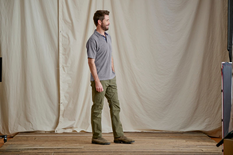 Three Forks Polo - BLUE MIST/NAVY STRIPE image number 3