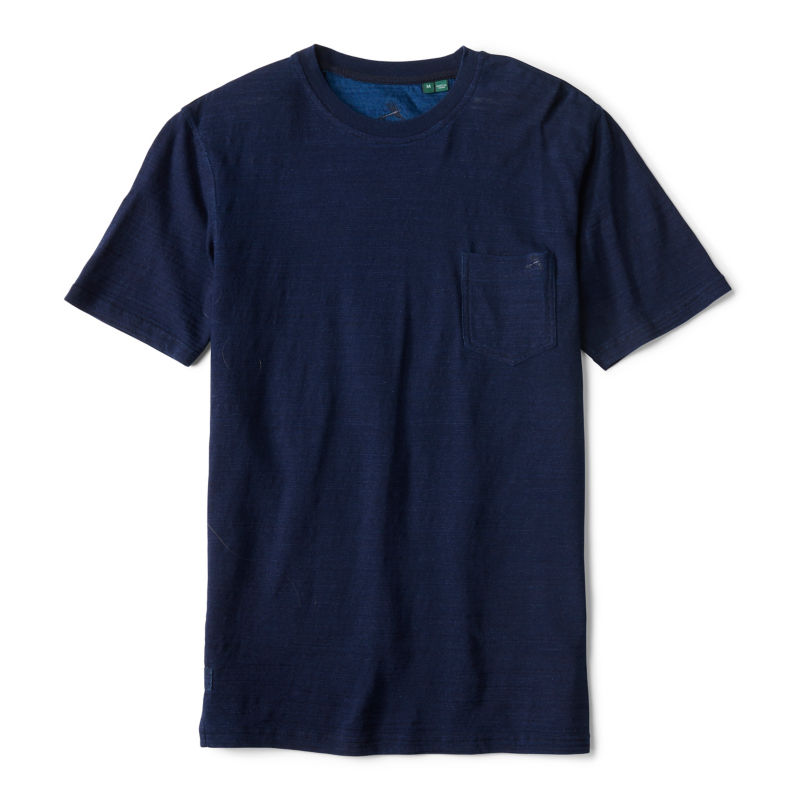 Angler&rsquo;s Indigo Short-Sleeve T-Shirt - DARK INDIGO