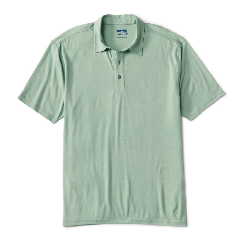 Men&rsquo;s Outbound Merino Polo - ALOE image number 6