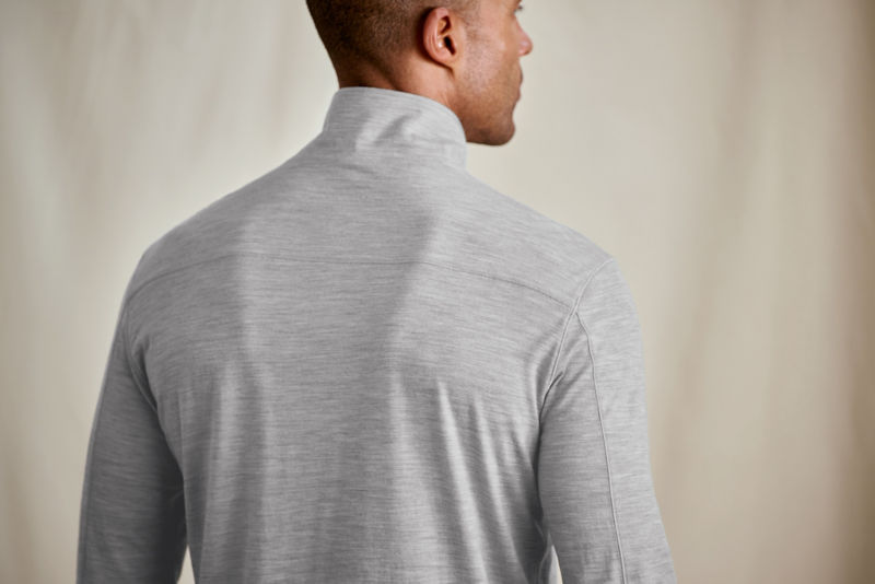 Men&rsquo;s Outbound Merino 1/4-Zip - STONE GREY HEATHER image number 2