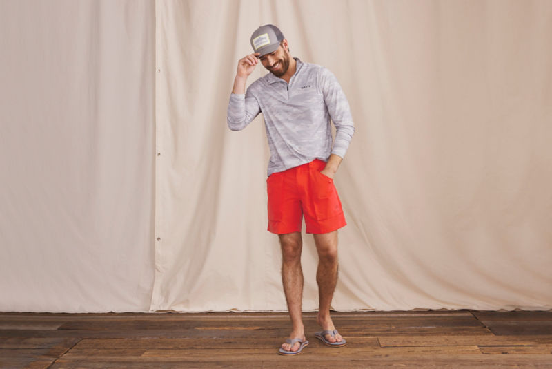 Bonefish Ultralight 7" Swim Shorts - TRUE NAVY image number 3