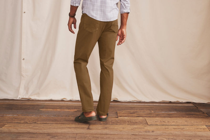 Men&rsquo;s 1856 Stretch Twill 5-Pocket Pants - DARK NAVY image number 5