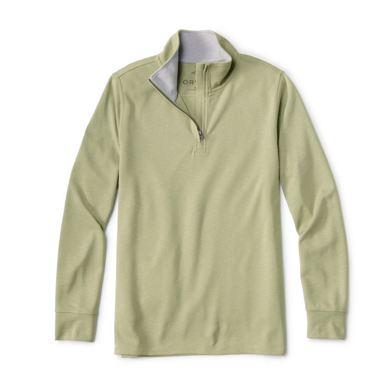 Three Forks 1/4-Zip Sweatshirt - OLIVINE