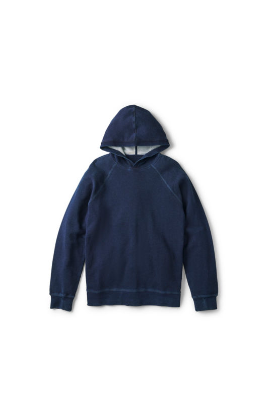 Men&rsquo;s Indigo Hoodie - DARK INDIGO image number 0