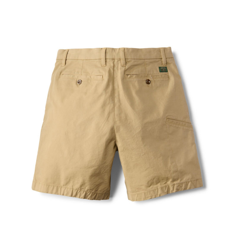 1856 Stretch Twill Chino 7" Shorts - KHAKI image number 3