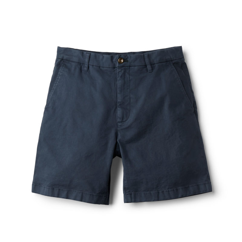 1856 Stretch Twill Chino 7" Shorts - TRUE NAVY