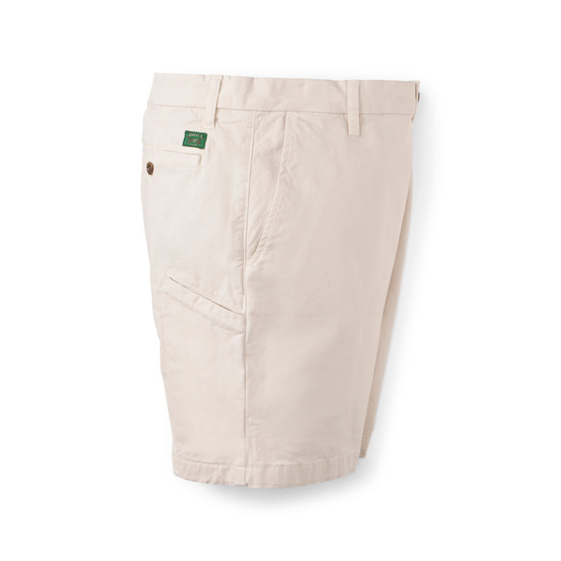 1856 Stretch Twill Chino 7" Shorts - PALE STONE image number 1