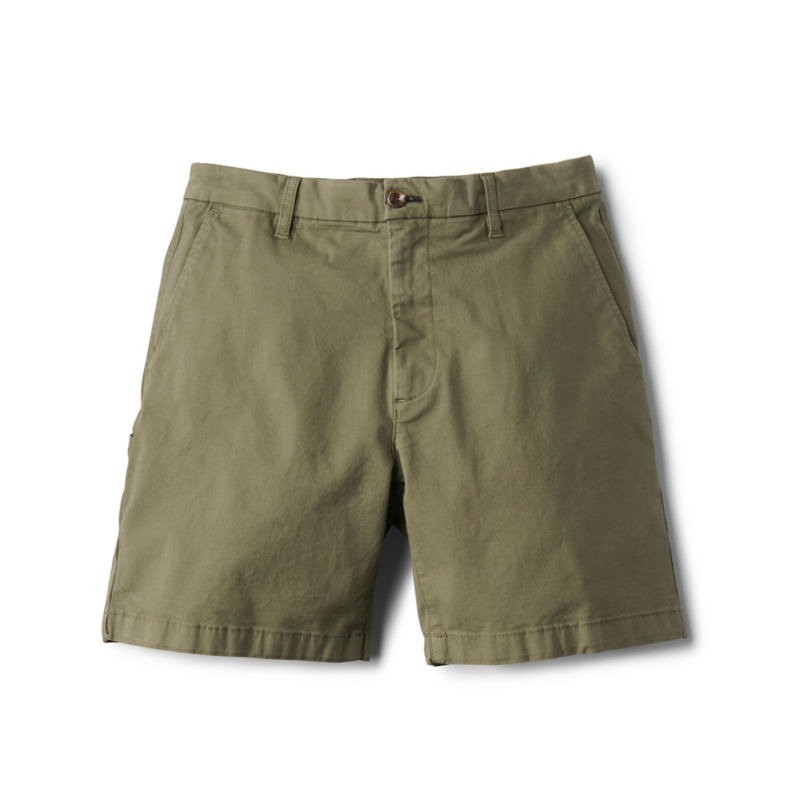1856 Stretch Twill Chino 7" Shorts - MOSS image number 0