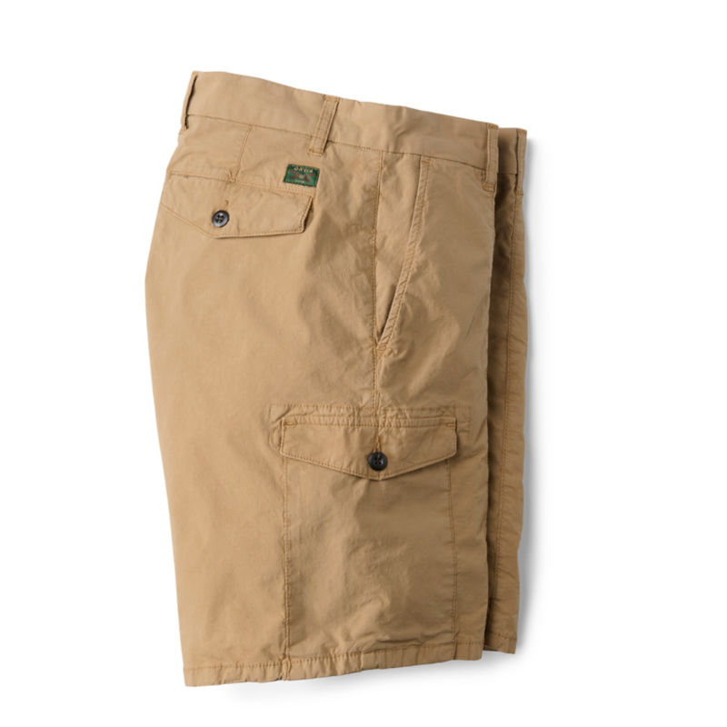 Men&rsquo;s 1856 Stretch Poplin Cargo Shorts - KHAKI image number 1