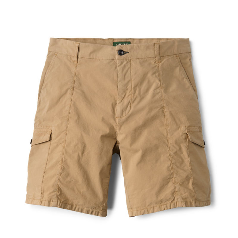 Men&rsquo;s 1856 Stretch Poplin Cargo Shorts - KHAKI image number 0
