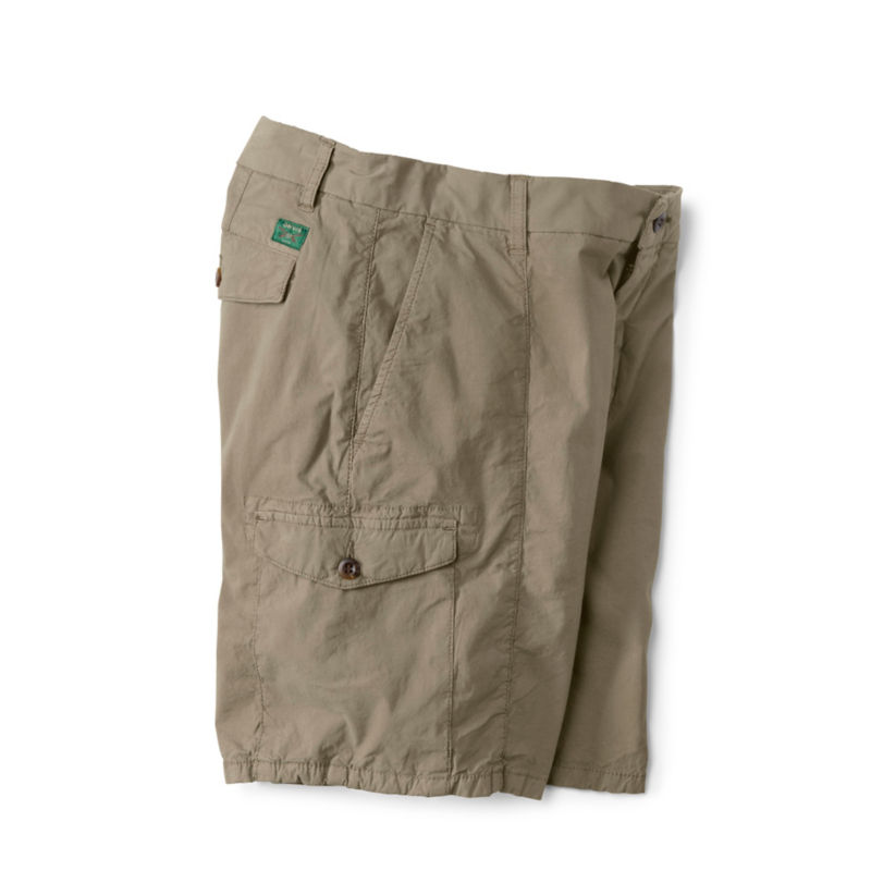 Men's 1856 Stretch Poplin Cargo Shorts - MUSHROOM image number 1