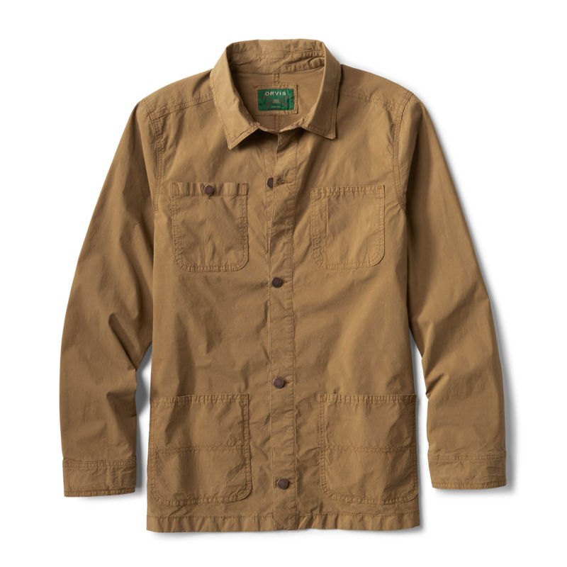 1856 Stretch Poplin Chore Coat - FIELD KHAKI image number 2