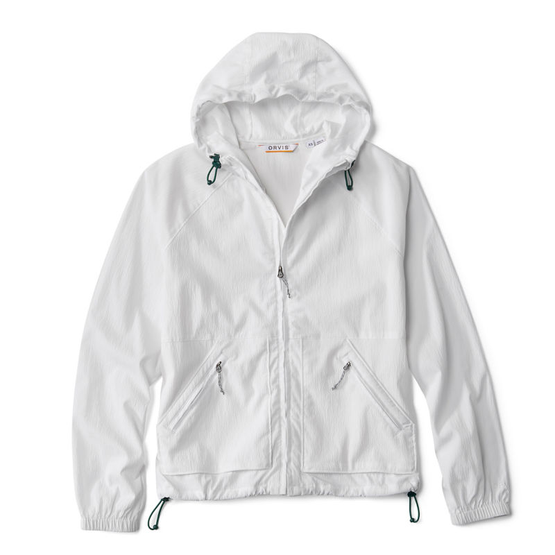 Women's Open Air Caster Full-Zip Hoodie - WHITE