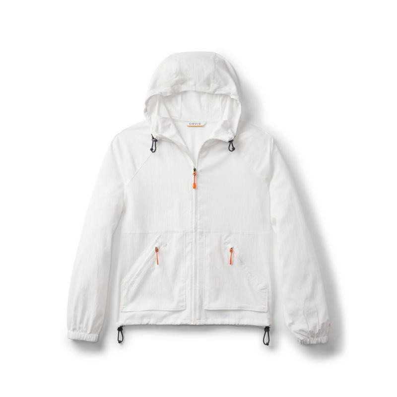 Women's Open Air Caster Full-Zip Hoodie - WHITE