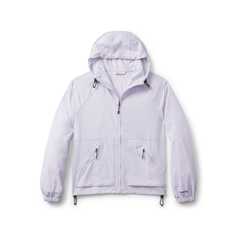 Women's Open Air Caster Full-Zip Hoodie - WISTERIA image number 0