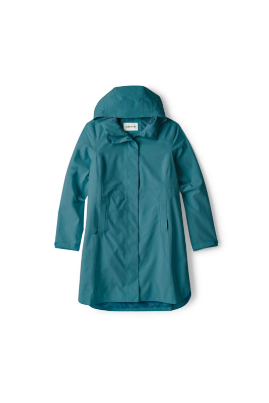 Women&rsquo;s Outbound Pack & Go Waterproof Parka - BLUE LAGOON