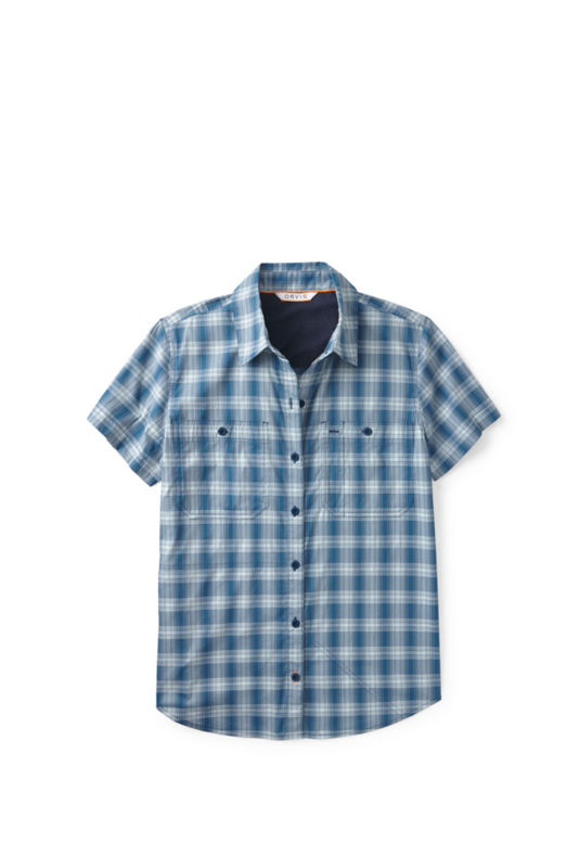 Women's River Guide Short-Sleeve Shirt - LAKESIDE PLAID
