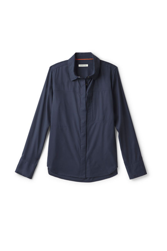 Women&rsquo;s Outbound Long-Sleeve Shirt - TRUE NAVY