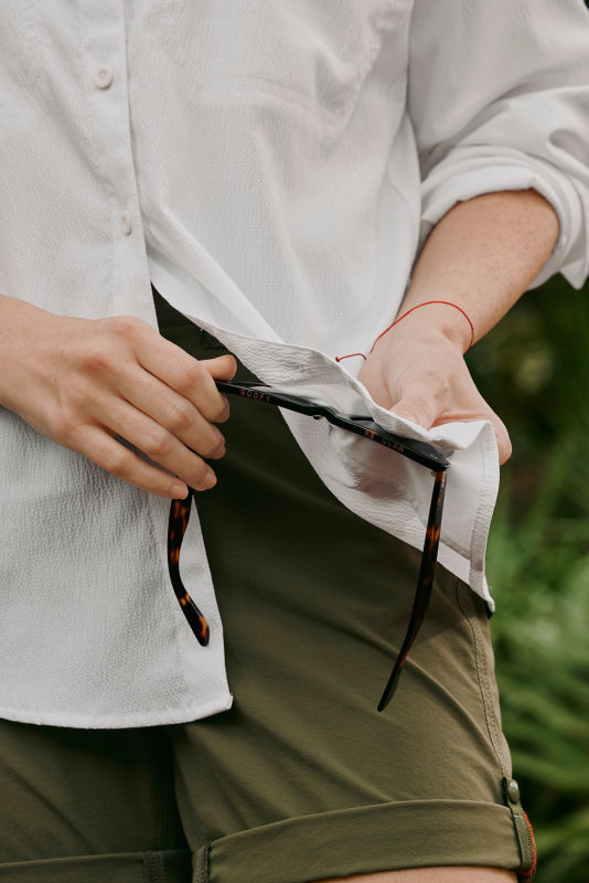 Women's Open Air Caster Long-Sleeve Shirt - WHITE image number 3
