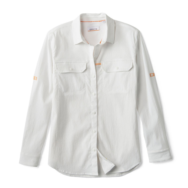 Women's Open Air Relaxed Sun Shirt - WHITE image number 6
