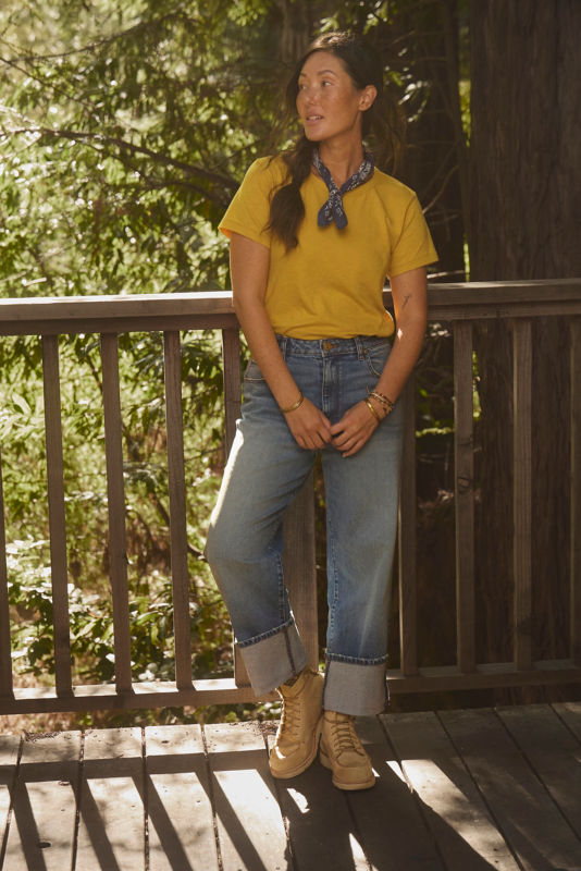 Bromley Slub Short-Sleeve Crewneck Tee - PILSNER