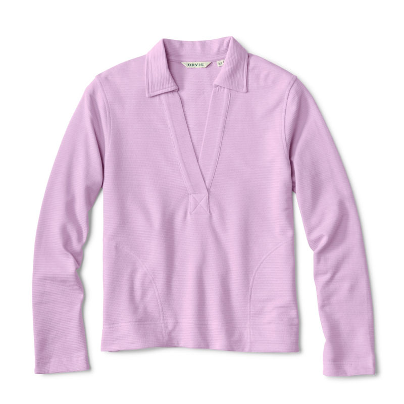 Lightweight Organic Cotton Polo Sweatshirt | Orvis