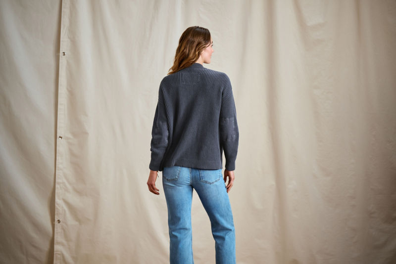 Sun-Faded Cardigan - TRUE NAVY image number 4