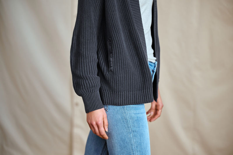 Sun-Faded Cardigan - TRUE NAVY image number 2