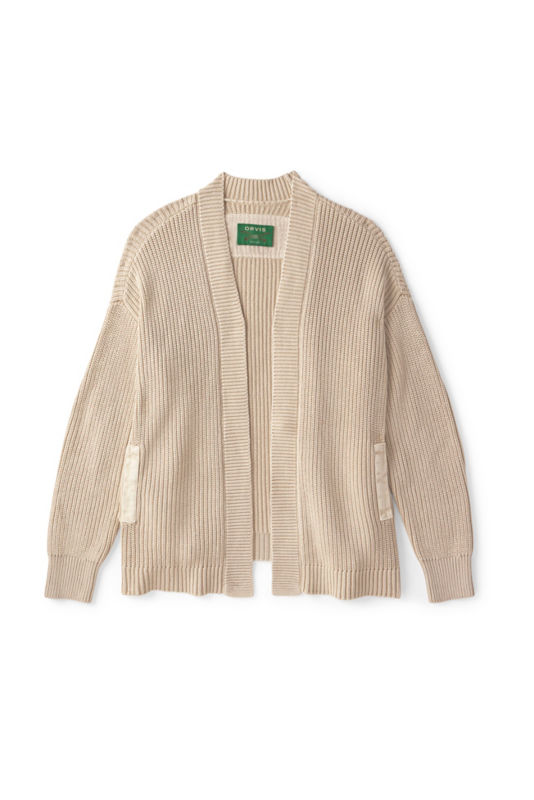 Sun-Faded Cardigan - PALE STONE