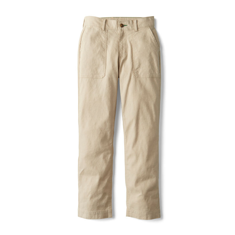 Women's 1856 Linen Utility Pants - SHIITAKE