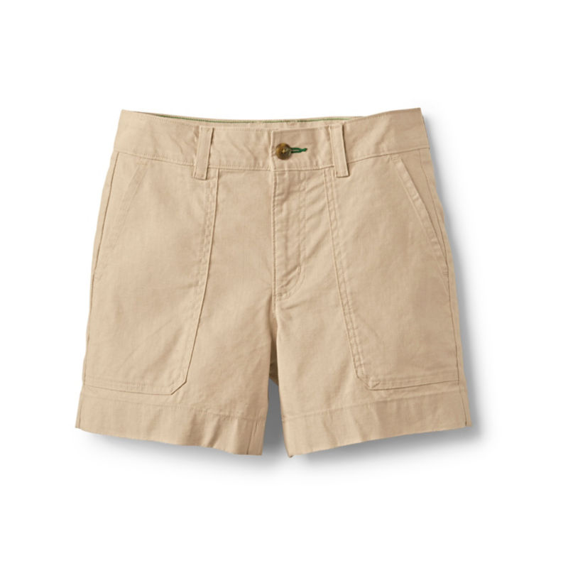 Women&rsquo;s 1856 Linen 5" Utility Shorts - SHIITAKE