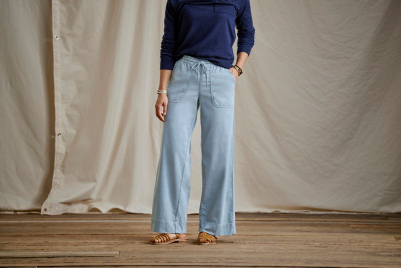 Explorer TENCEL&trade; Wide-Leg Pants - SHIITAKE image number 1