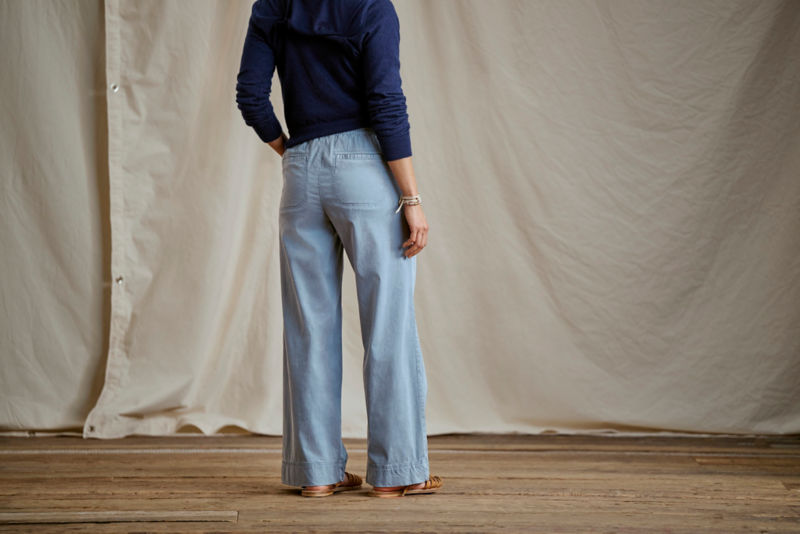 Explorer TENCEL&trade; Wide-Leg Pants - SHIITAKE image number 4