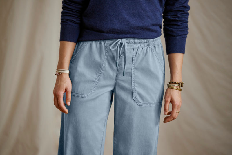 Explorer TENCEL&trade; Wide-Leg Pants - SHIITAKE image number 2