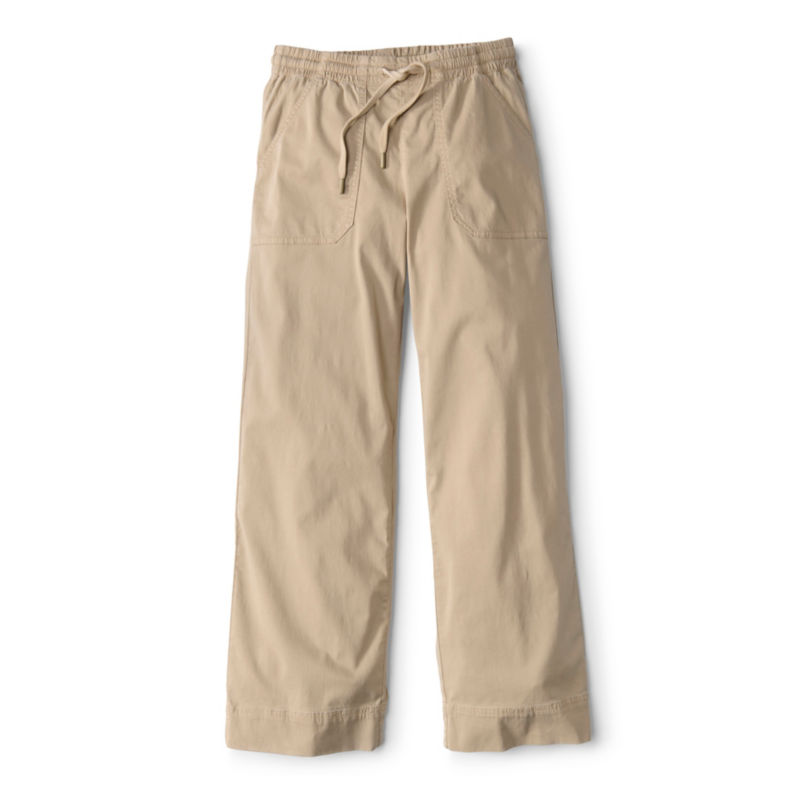 Explorer TENCEL&trade; Wide-Leg Pants - SHIITAKE