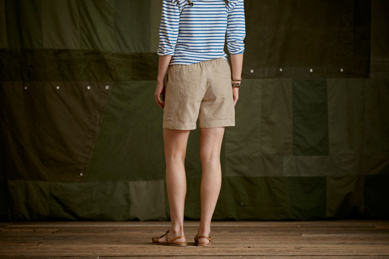 Explorer Performance Linen 7" Shorts - OLIVINE image number 4